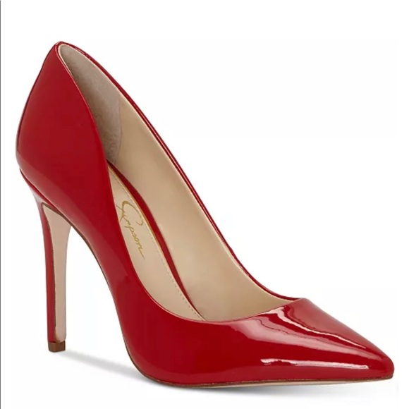 Jessica Simpson Shoes - Jessica Simpson Cassani Pumps High Heels Red Size 8.5